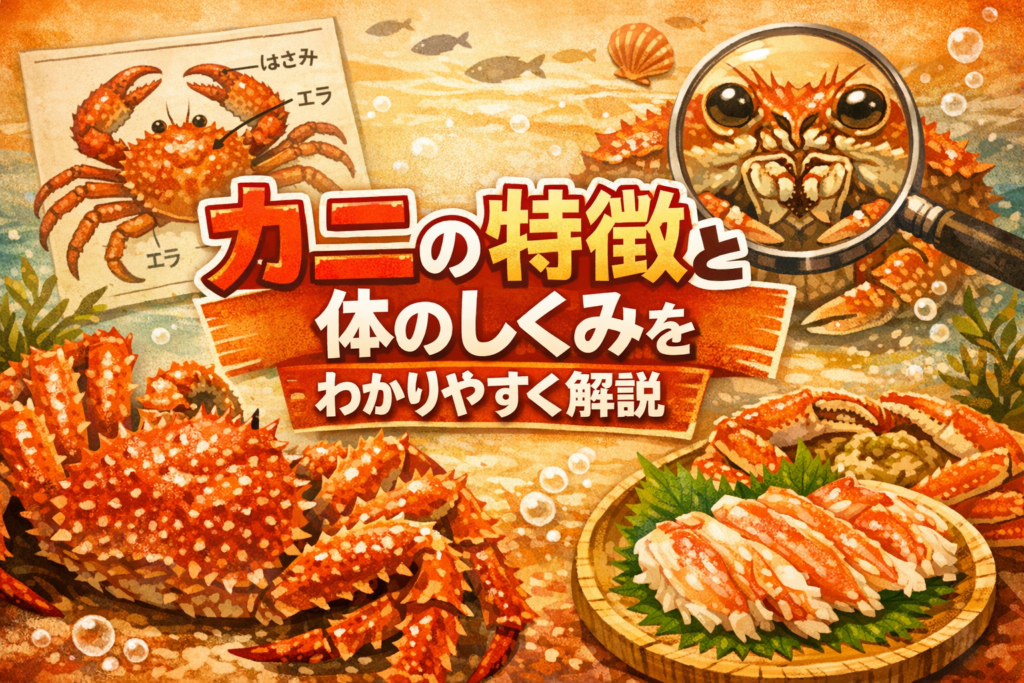 カニの特徴と体のしくみをわかりやすく解説 - かにくる【蟹の通販おすすめ・比較・ランキングなら】