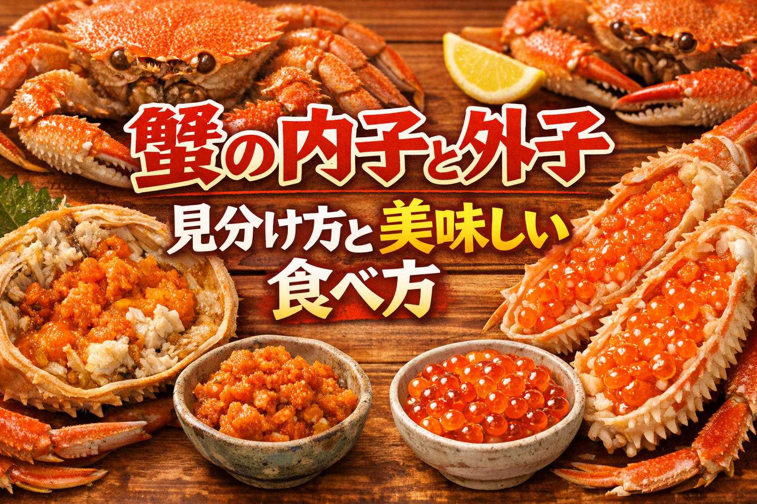 蟹の内子と外子見分け方と美味しい食べ方 - かにくる【蟹の通販おすすめ・比較・ランキングなら】