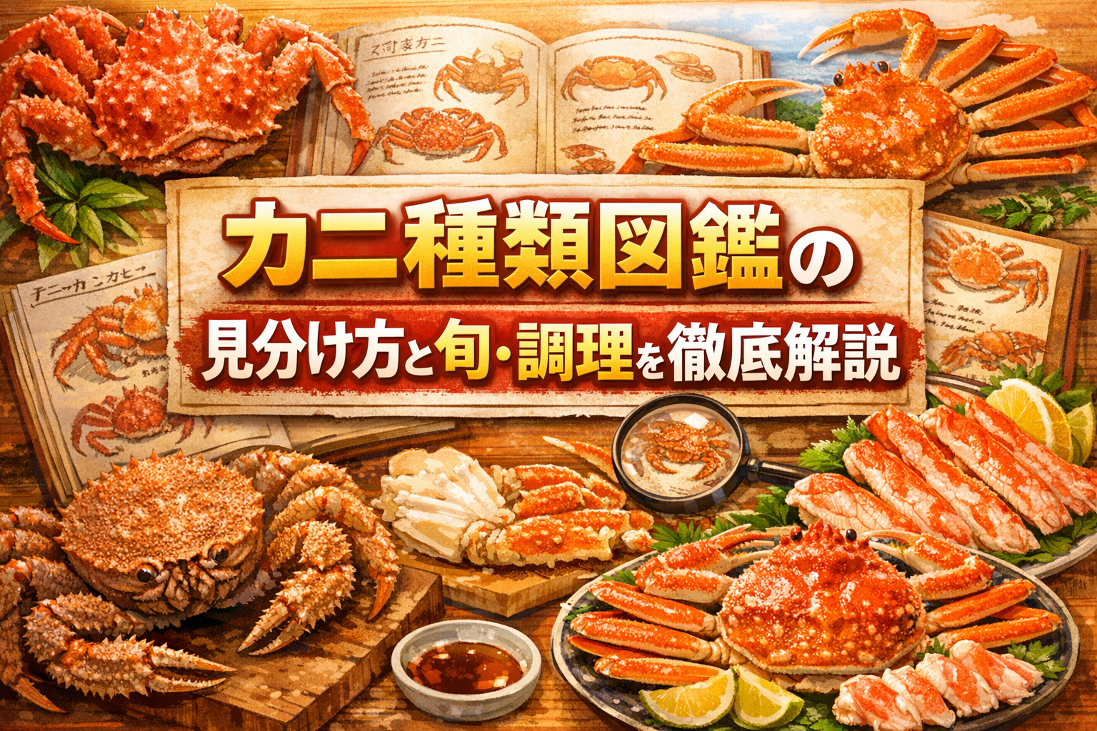 カニ種類図鑑の見分け方と旬・調理を徹底解説 - かにくる【蟹の通販おすすめ・比較・ランキングなら】